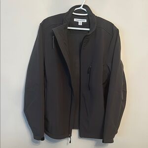 Men's Black Softshell Jacket